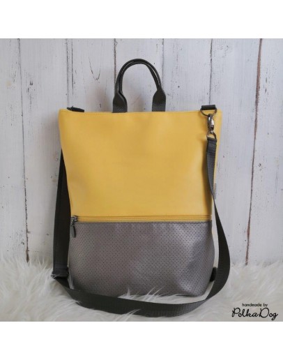 3:1 sárga-graphite táska